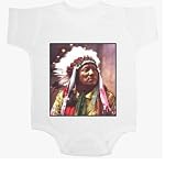 Chief Painted Horse Baby Ultrasoft Onesie