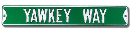Yawkey Way Authentic Street Sign