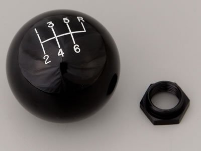 Hurst 1630116 Black 6-Speed Classic Shifter Knob