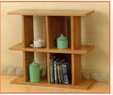 BEAUTIFUL NEW 2 TIER SHELF / BOOKCASE IN NATURAL FINISH
