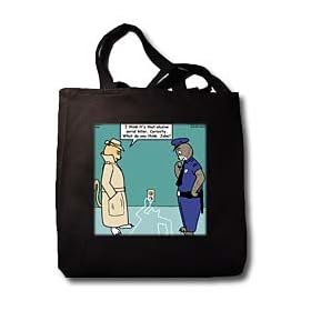 Londons Times Funny Cat Cartoons - Curiosity Killed the Cat - Tote Bags