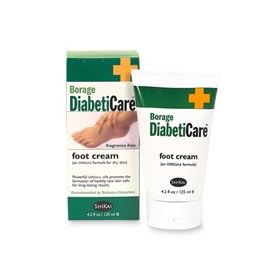Shikai Borage DiabetiCare, Foot Cream - 4.2 Oz