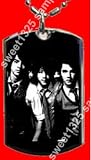 Jonas Brothers N-J-K- Dog tag Necklace-FREE CHAIN-ENGRAVED