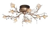 ET2 Lighting E22049-20 10 Light Flora Flush Mount Ceiling Light,