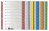 Produkt-Bild: Leitz 1652-00-25 Trennbl&auml;tter A4, 240 mm, 300 mm 230g/qm Inh.100,rot
