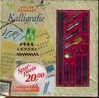 Kalligrafie. Mit Spezialpapier, 5 Federn, 5 Tintenpatronen u. Federhalter