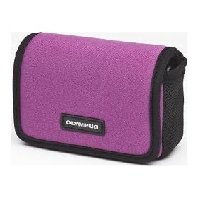 Click here to buy Olympus 202306 Horizontal Neoprene Nylon Case (Plum) by Olympus.