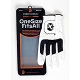 One-size Fitsall Golf Gloves 100% Cabretta Leather - Pack of 5 by 