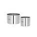 4 Piece Rosti Ring Set 2x6cm & 2x8cm - Stainless Steel