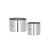 4 Piece Rosti Ring Set 2x6cm & 2x8cm - Stainless Steel