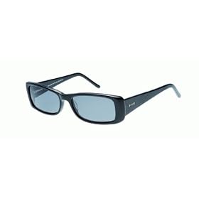 lunettes de soleil fantaisie Fossil Lunettes - PS7192001 - Clear Lake - Lunette Femme - Verre Gris Foncé - Monture Acétate Noir