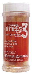 Coromega Adult Dha Gummy Fruits, 60-Count