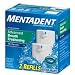 Health & Personal Care : Mentadent Fluoride Toothpaste Advanced Cleaning with Breath Freshening, 2 Refills - 10.5 Oz