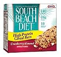 South Beach Diet Cereal Bars, Cranberry Almond, 5 bar count