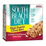 South Beach Diet Cereal Bars, Cranberry Almond, 5 bar count