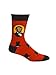 Sock It To Me Honest Abe Mens Socks Red One Size Fits Most