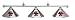 58 Chrome Sconce Billiard Pool Light - Boston College - NCAA Team