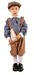 Old Fashioned Paper Boy Costume (Hat, newspaper, shoes, socks not included)