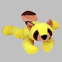 Ty Pillow Pal - Rusty the Raccoon (Yellow Version)