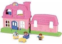 Fisher-Price Little People Happy Sounds Home - Pink