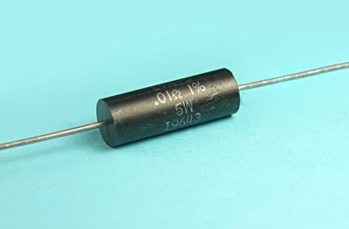 4pcs DALE LVR-5 .01OHM .01 5W 1% Precision Current Sense Wirewound Resistor