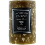 Archipelago Botanicals 4 x 6 Pillar Candle: Madagascar