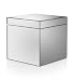 Info/Buy Mirrored Glass Storage Box