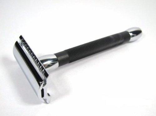 Merkur Safety Razor Long Textured Handle