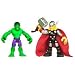 Marvel Super Hero Adventures Mini Figure 2Pack Hulk Thor_s-1