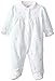 Little Me Baby Girls' Rosebud Velour Footie