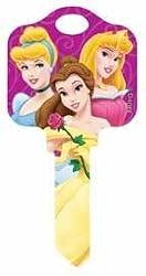 Princess Kwikset KW1 House Key Disney