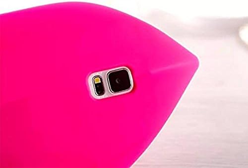 Galaxy S5 Case Feymer™ Luxe Monroe sexy lips soft silicone case For Samsung galaxy S5 i9600 Case (lips Rose)