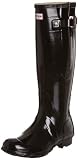Hunter Women's Original Adjustable Gloss Black Wellington Boot W24513 3 UK