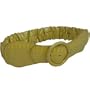 Butter Yellow Reptile Texture Stretch Wide Cinch Belt
