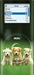 3 Puppies - Apple iPod nano 2G (2nd Generation) 2GB 4GB 8GB Hard Case iJacket - Shock Absorbent Hard Protective Faceplate Cover + FREE Rotating Belt Clip Holster + FREE Lanyard + FREE Screen Protector