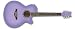 Daisy Rock Wildwood Acoustic Short Scale Guitar, Purple Daze