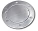 All Sales 6040CL Chrome Billet Aluminum Locking Fuel Door Image