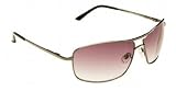 Ladies Retro Designer Fashion Aviator Metal Sunglasses