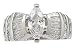 Pretty Marquise CZ Engagement Ring