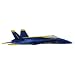 Model Power F/A-18C Hornet Blue Angel 1/150