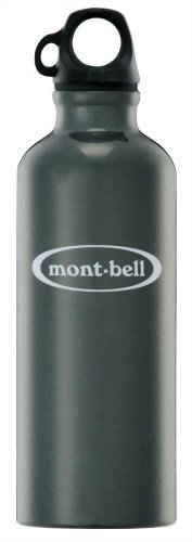 モンベル(mont-bell) スクリュートップアルミボトル0.5L ガンメタル GM 1123624