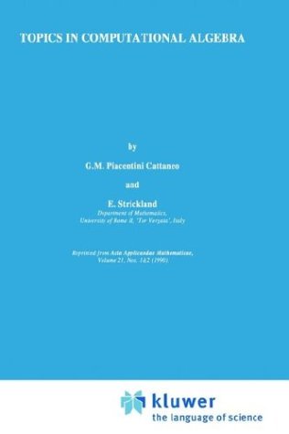 Computational Algebra