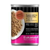Eukanuba Ground Entree with Fresh Chicken & Rice - 12x13.2oz Eukanuba Ground Entree with Fresh Chicken & Rice - 12x13.2oz
