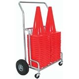 Sporting Goods : EZ-Roll 18' Cone Cart w/ Pneumatic Wheels