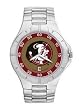 Florida State Seminoles Mens Pro Ii Sterling Silver Bracelet Watch