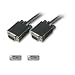 Electronics : Ex-Pro Premium Black SVGA VGA Plug - Plug (P-P) Male to Male Monitor / Projectors / LCD Cable HD15 Pin Cable Lead - 3m