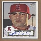 2006 Topps 52 Signatures (1952 Edition) #KM Kendry Morales - Los Angeles Angels (Autographed Card) (Baseball Cards)
