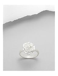 Flower Ring In Sterling Silver