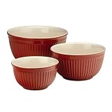 Typhoon Vintage Mixing Bowls - Red
