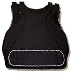 Paintball GXG BLACK Chest Protector Front/Back NEW